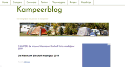 Desktop Screenshot of kampeerblog.com